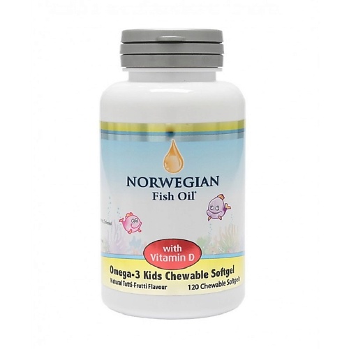 NORVEGIAN FISH OIL Омега-3 с витамином Д 800 мг