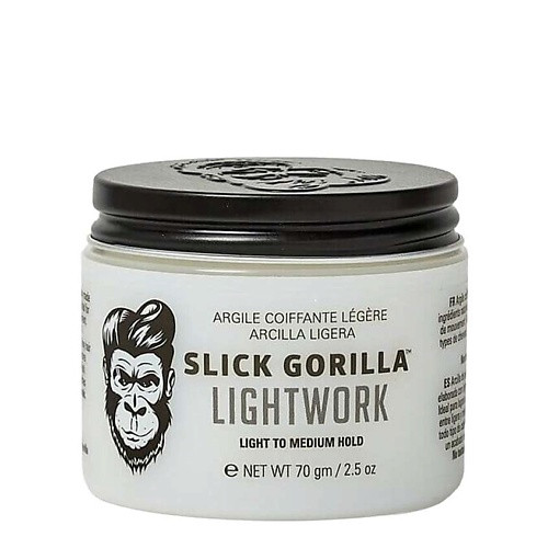 SLICK GORILLA Глина для укладки волос подвижной фиксации Lightwork Ligth To Medium Hold
