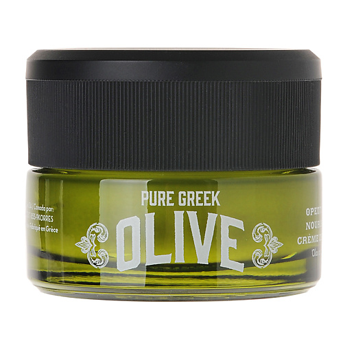 KORRES Увлажняющий ночной крем для лица Pure Greek Olive