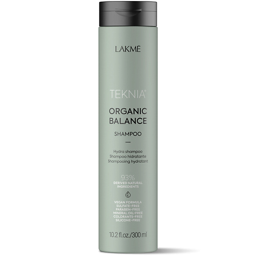 LAKME Шампунь для всех типов волос увлажняющий бессульфатный Teknia Organic Balance Shampoo