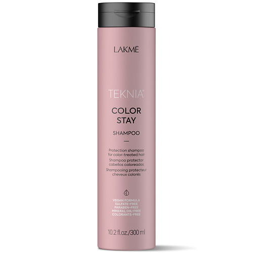 LAKME Шампунь для защиты цвета окрашенных волос бессульфатный Teknia Color Stay Shampoo