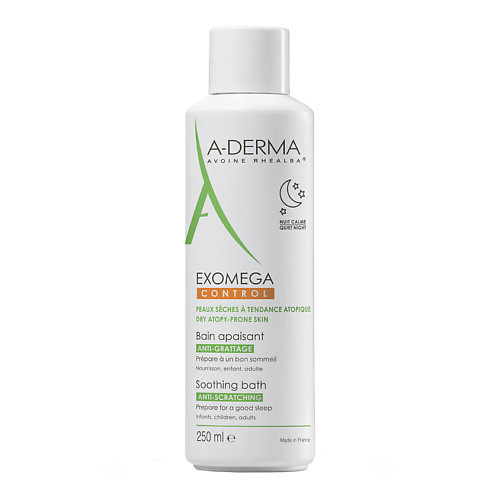 A-DERMA Смягчающее средство для принятия ванны для сухой кожи Exomega Control