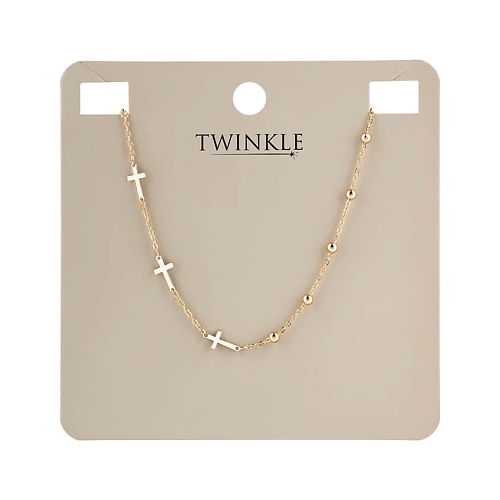 TWINKLE Цепочка GOLDEN CROSS