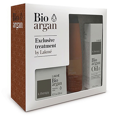 LAKME Набор для восстановления волос K. Therapy Bio Argan Exclusive Treatment