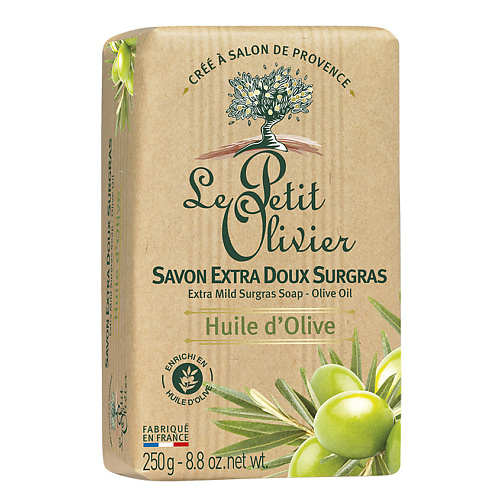 LE PETIT OLIVIER Мыло экстра нежное питательное с маслом Оливы Olive Oil Soap
