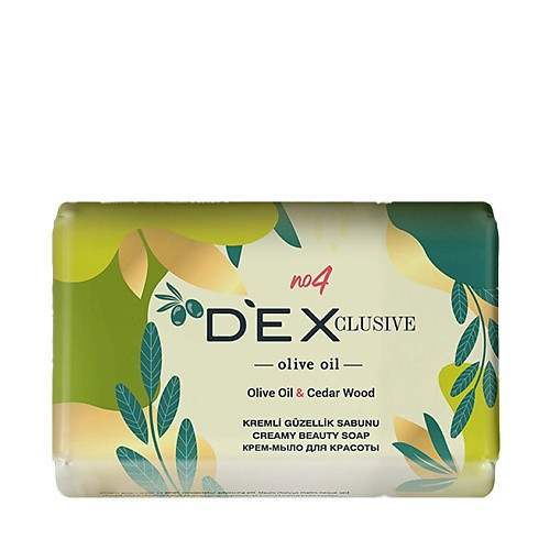 DEXCLUSIVE Мыло туалетное твёрдое Оливковое масло Olive Oil Creamy Beauty Soap