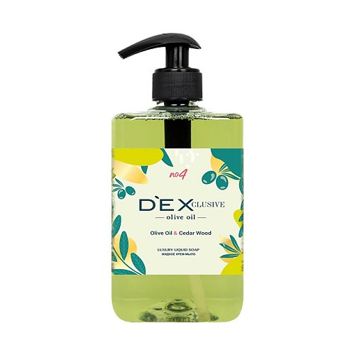 DEXCLUSIVE Крем-мыло жидкое Оливковое масло Olive Oil Liquid Soap