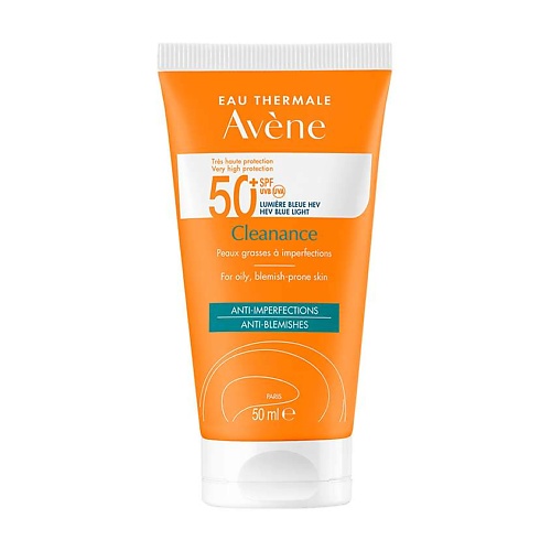 AVENE Флюид для лица солнцезащитный для проблемной кожи SPF50 Cleanance Anti-Blemishes