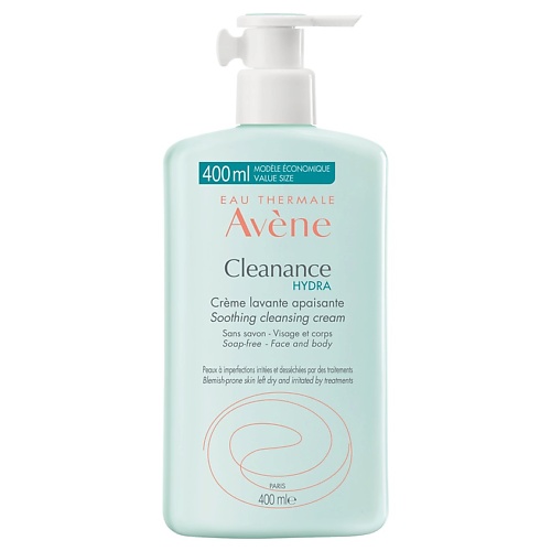 AVENE Очищающий успокаивающий крем для проблемной кожи Cleanance Hydra Soothing Cleansing Cream