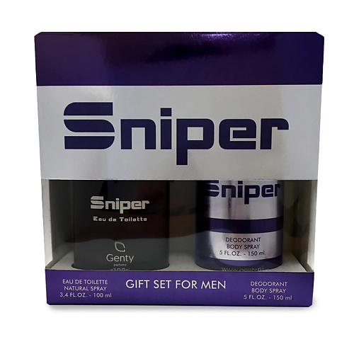 PARFUMS GENTY Подарочный набор SNIPER