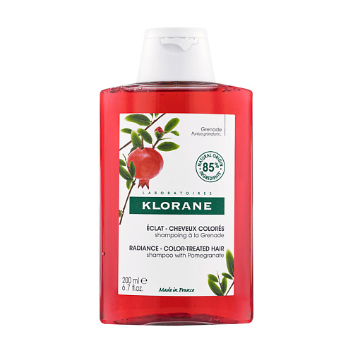 KLORANE Шампунь с гранатом для окрашенных волос Radiance Shampoo