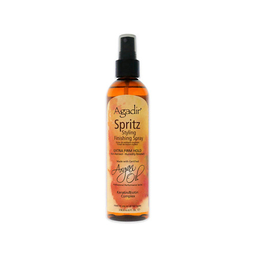 AGADIR Лак-спрей для волос с аргановым маслом с сильной фиксацией Argan Oil Spritz Styling Finishing Spray - Extra Firm Hold