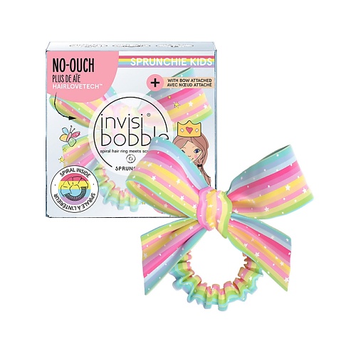 INVISIBOBBLE Резинка-браслет для волос KIDS SPRUNCHIE SLIM Rainbow