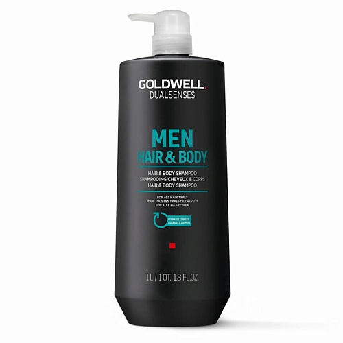 GOLDWELL Шампунь для волос и тела Men Hair & Body Shampoo