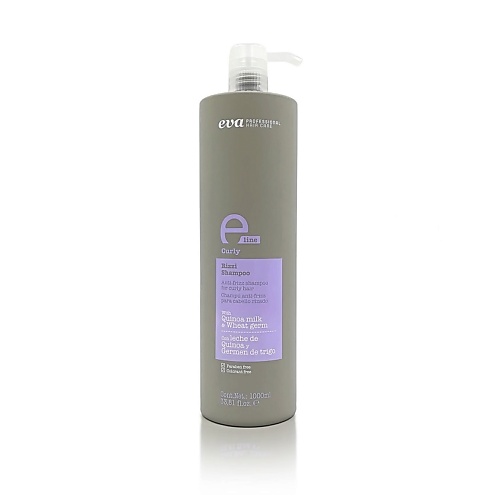 EVA PROFESSIONAL HAIR CARE Шампунь для кудрявых волос разглаживающий E-Line Curly
