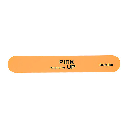 PINK UP Пилка полировочная для ногтей ACCESSORIES 600/4000 грит
