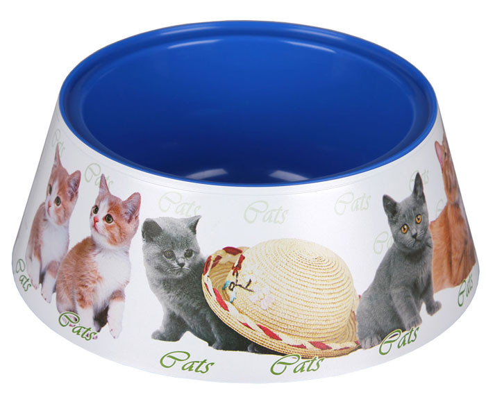 Миска для кошек Zoo Plast "Маркиз" пластик 0,7 л