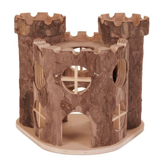 Домик для грызунов Trixie Замок коричневый 17x15x12