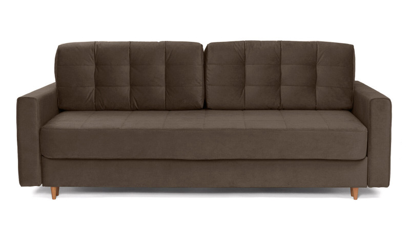 Прямой диван Amani-W с широкими подлокотниками
