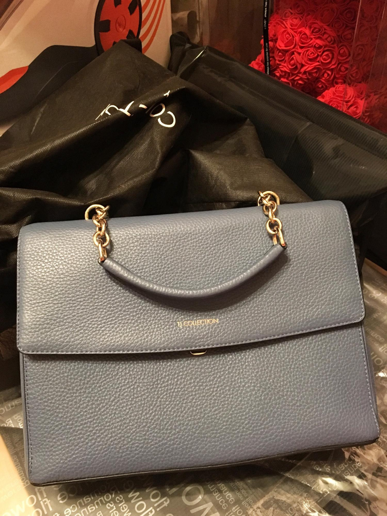 Сумка дамская TJ Collection Лозанна, Голубой