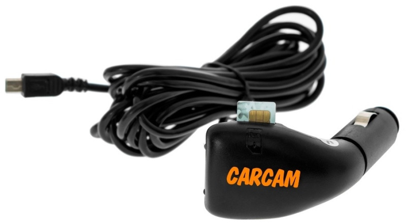 Автомобильное зарядное устройство с GSM-модемом для CARCAM COMBO
