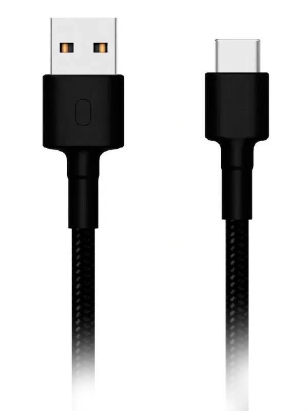 Кабель Xiaomi Mi USB/Type-C Braided Cable 1m (SJX10ZM) Black