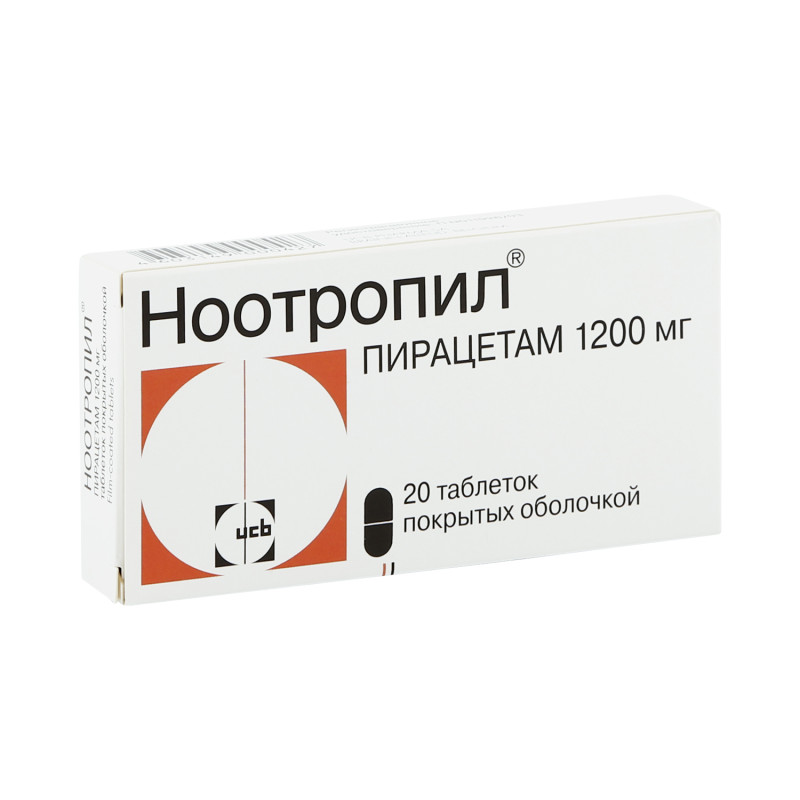 Ноотропил таб. 1200мг №20