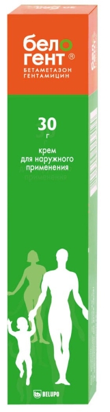 Белогент крем 30г