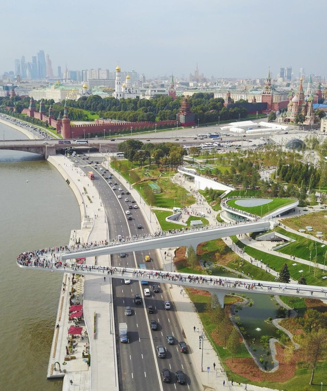 Москва, парк Зарядье