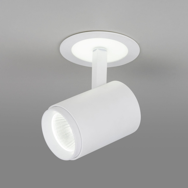 Встраиваемый светильник Elektrostandard DSR002 9W 6500K белый матовый