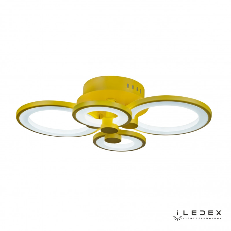 Накладная люстра iLedex A001/4 YELLOW