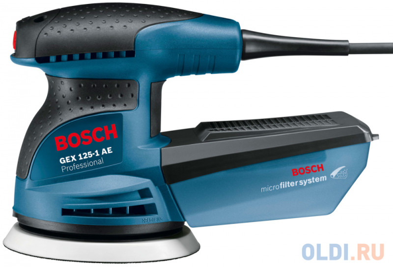 Эксцентриковая шлифмашина Bosch GEX 125-1 AE 250Вт 125мм 0601387500