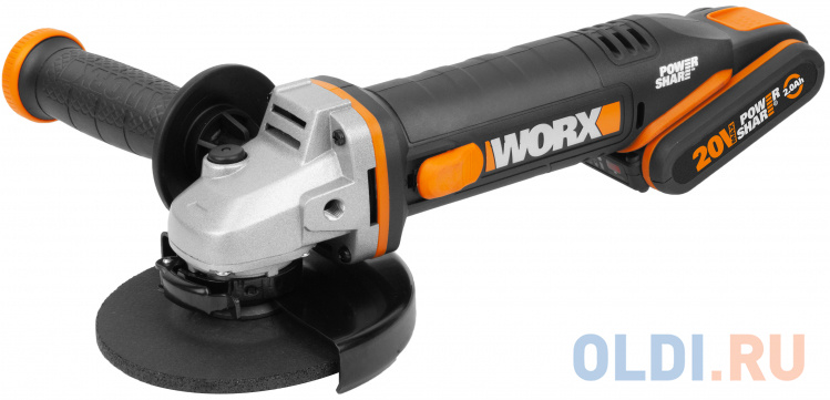 Углошлифовальная машина Worx WX803 125 мм