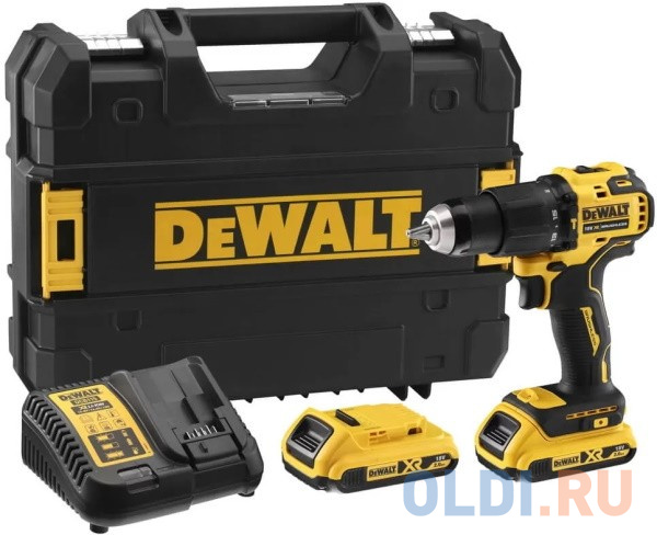 Дрель ударная DeWalt DCD709D2T-QW