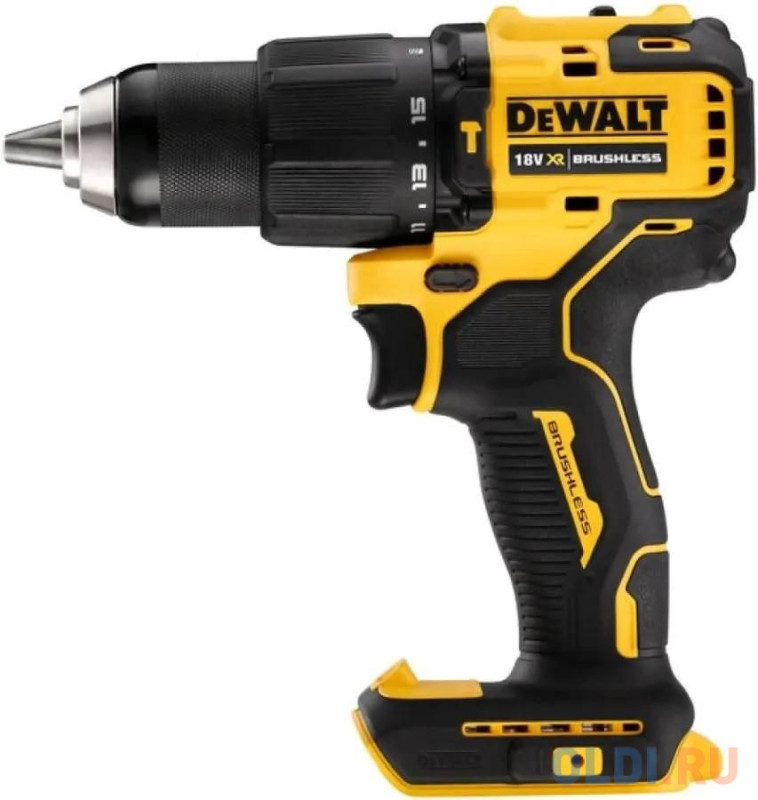 Дрель-шуруповерт DeWalt DCD709N-XJ аккум. патрон:быстрозажимной