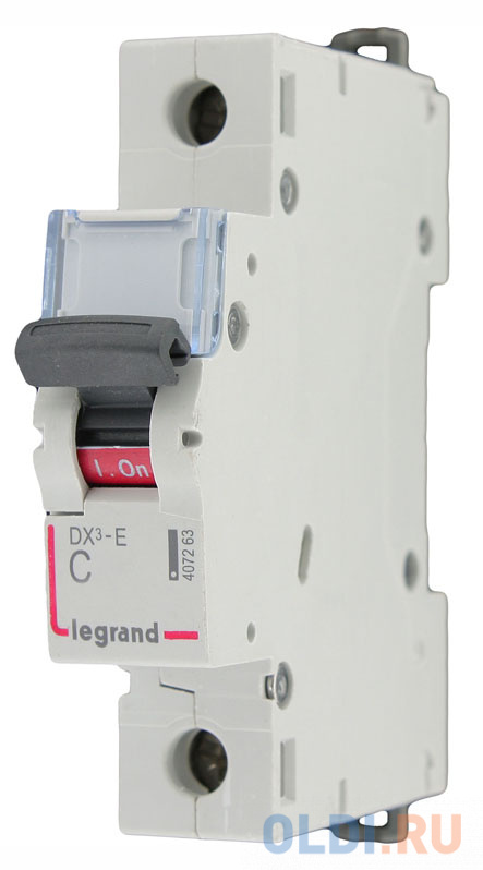 Автоматический выключатель Legrand DX3-E 6000 6кА тип C 1П 25А 407265