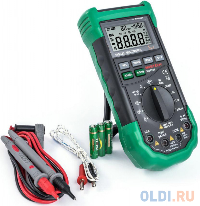 Профессиональный мультиметр 5 в 1 MS8229 MASTECH