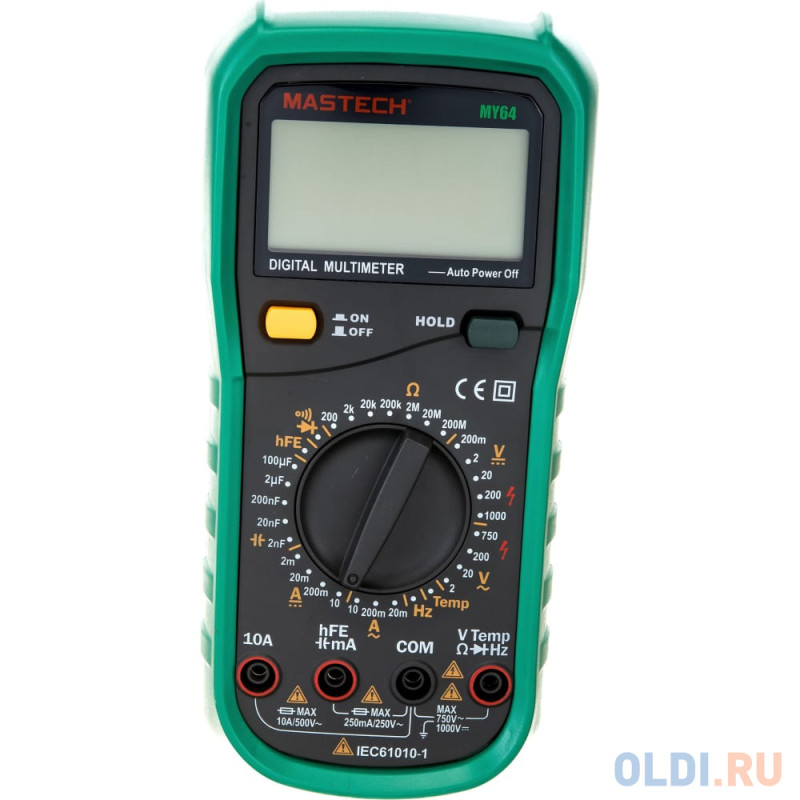 Mastech МY64 Мультиметр цифровой 58957 13-2005