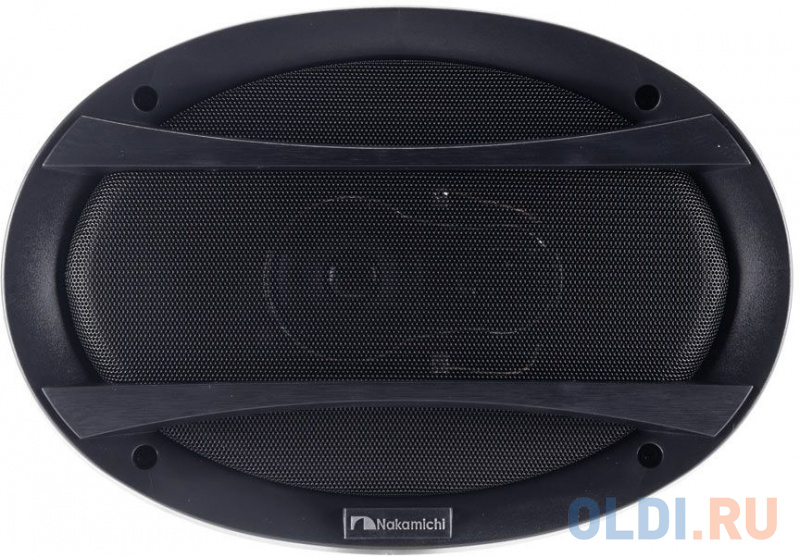 Колонки автомобильные Nakamichi NSE-6918R 260Вт 90дБ 4Ом 15x23см (6x9дюйм) (ком.:2кол.) коаксиальные трехполосные