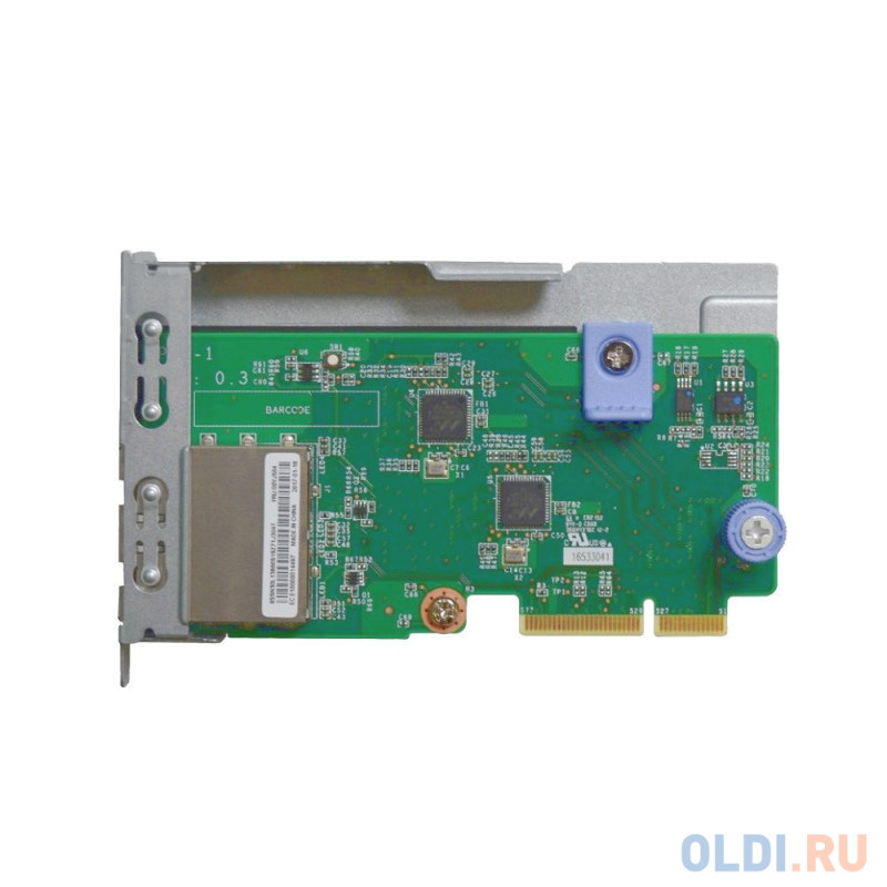 Плата коммуникационная Lenovo ThinkSystem 1Gb 2-port RJ45 LOM