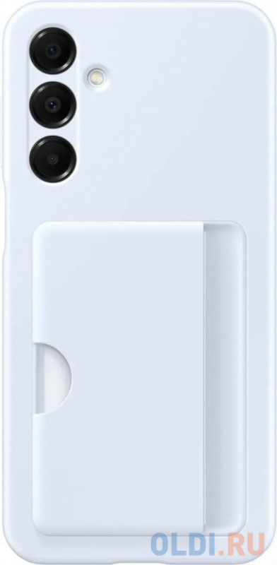 Чехол (клип-кейс) Samsung для Samsung Galaxy A16 Card Slot Case A16 голубой (EF-OA166TLEGRU)