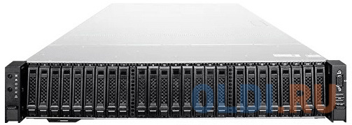 Сервер F+ tech FPD-10-SP-5K3H20-CTO в составе: 2U 24x2.5" SAS front + 4x2.5" SAS/NVMe rear Chassis, 2xIntel Xeon Gold 6334 8C 165W 3.6GHz, 2