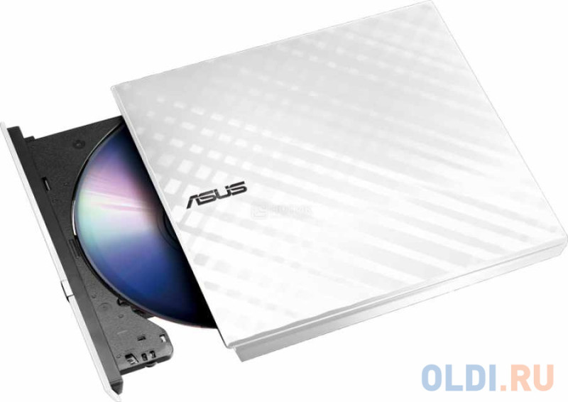 Внешний привод DVD±RW ASUS SDRW-08D2S-U USB белый Retail