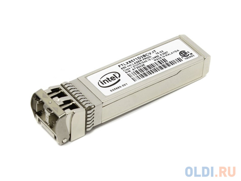 Трансивер Intel Ethernet SFP+ SR Optics E10GSFPSR FTLX8571D3BCV-IT 903239