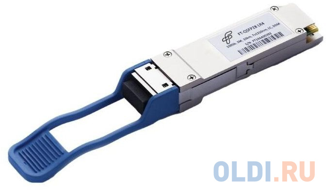 Модуль оптический Future Technologies FT-QSFP28 LR4 Модуль оптический FT-QSFP28 LR4 (100Gb, SM,10km, LAN-WDM, LC, DDM)