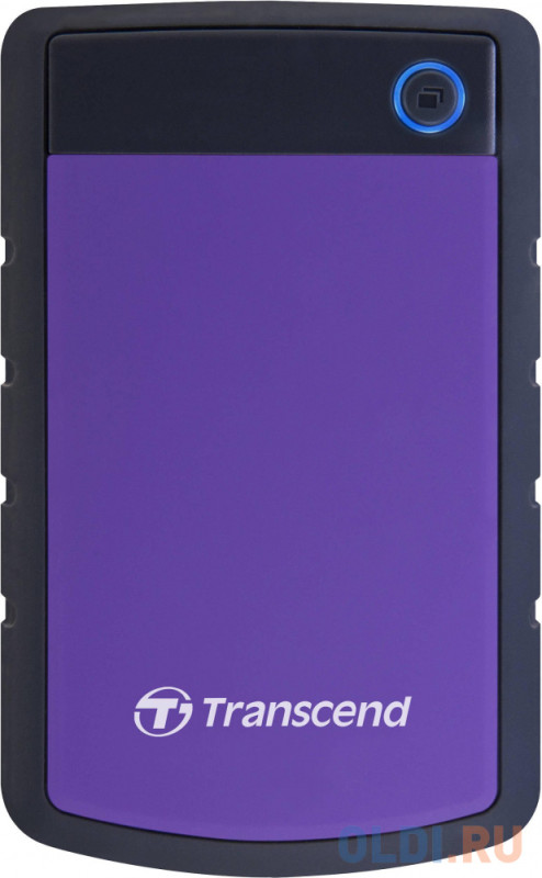 Внешний жесткий диск 2.5" 4 Tb USB 3.1 Transcend StoreJet 25H3P фиолетовый