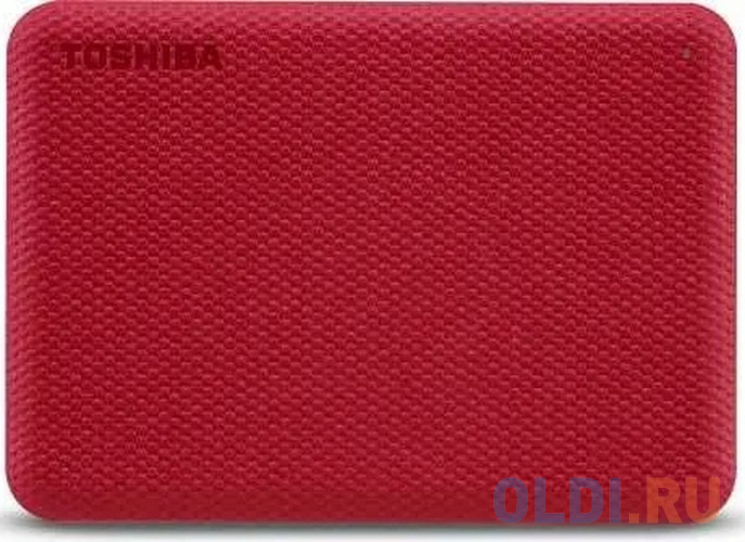 Жесткий диск Toshiba USB 3.0 1Tb HDTCA10ER3AA Canvio Advance 2.5" красный