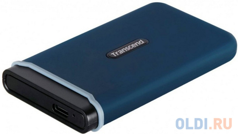 Внешний SSD диск 2.5" 250 Gb USB Type-C Transcend ESD370C синий