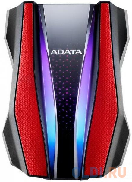 Внешний жесткий диск 2.5" 2 Tb USB 3.2 Gen1 A-Data HD770G красный черный