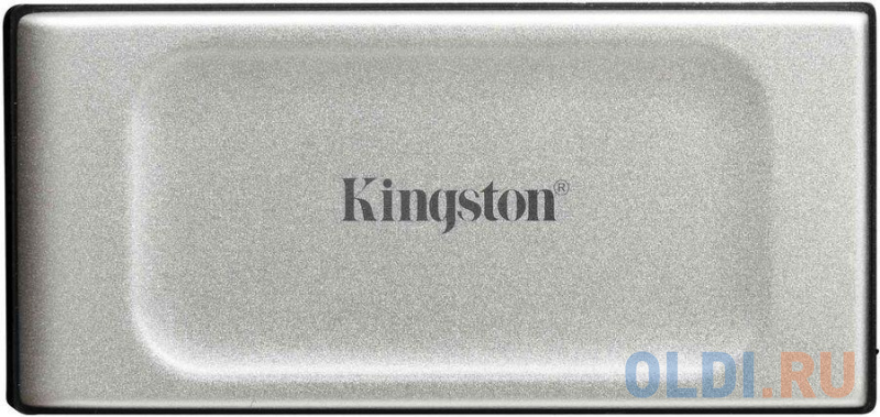 Внешний SSD диск 1.8" 1 Tb USB Type-C Kingston XS2000 Portable серебристый